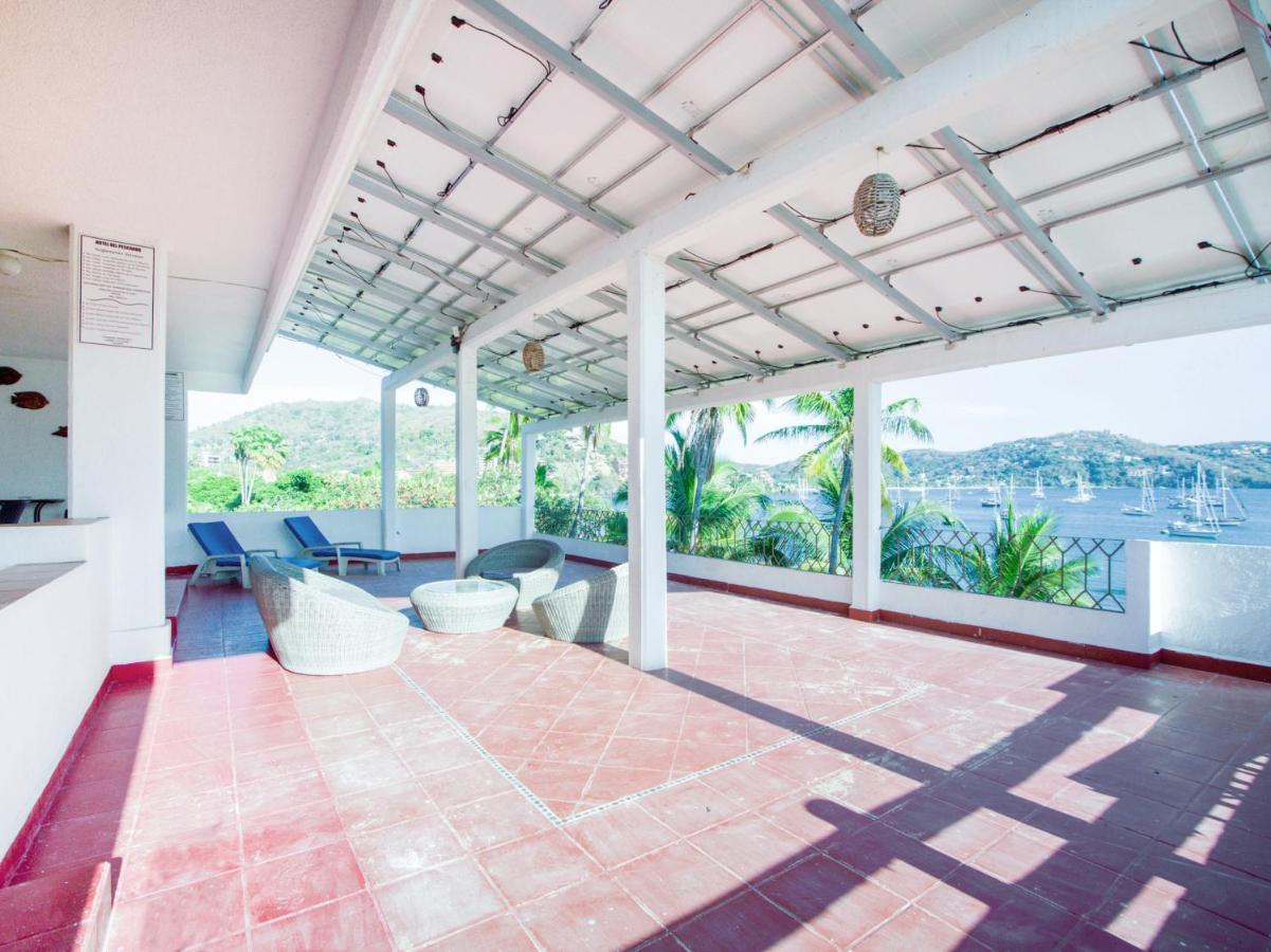 Hotel Del Pescador ซีฮัวตาเนโค ภายนอก รูปภาพ